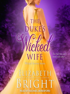 cover image of The Duke's Wicked Wife